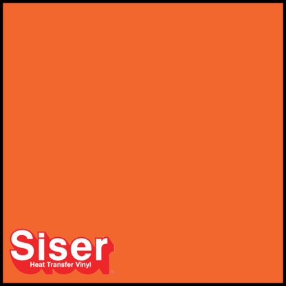 SISER EasyWeed® Heat Transfer Vinyl – ORANGE MATTE
