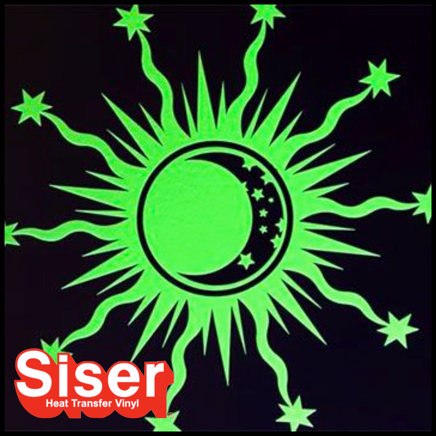 SISER® EASYWEED HEAT TRANSFER VINYL - GLOW IN THE DARK