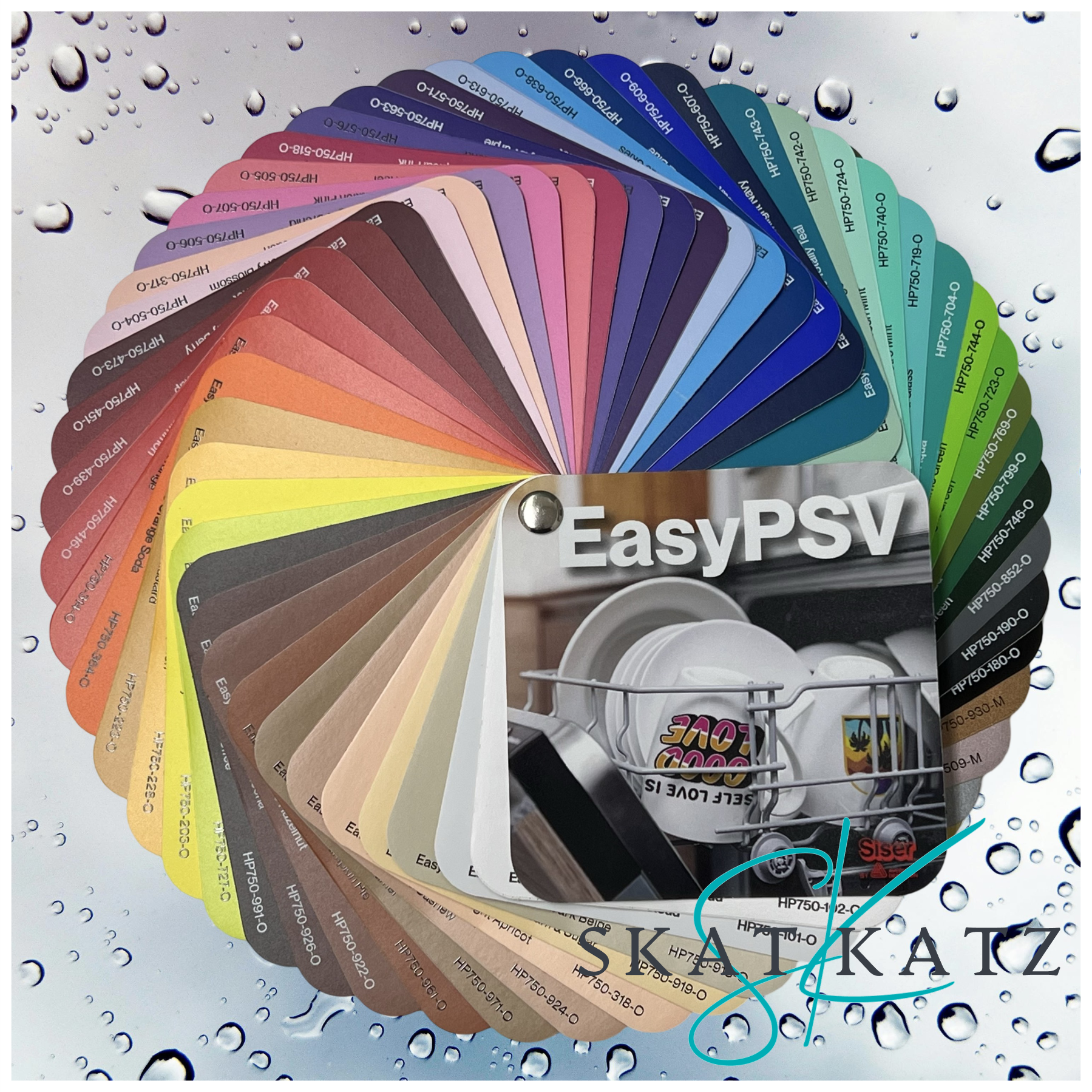 Siser EasyPSV Colour Guide Brick – Skat Katz