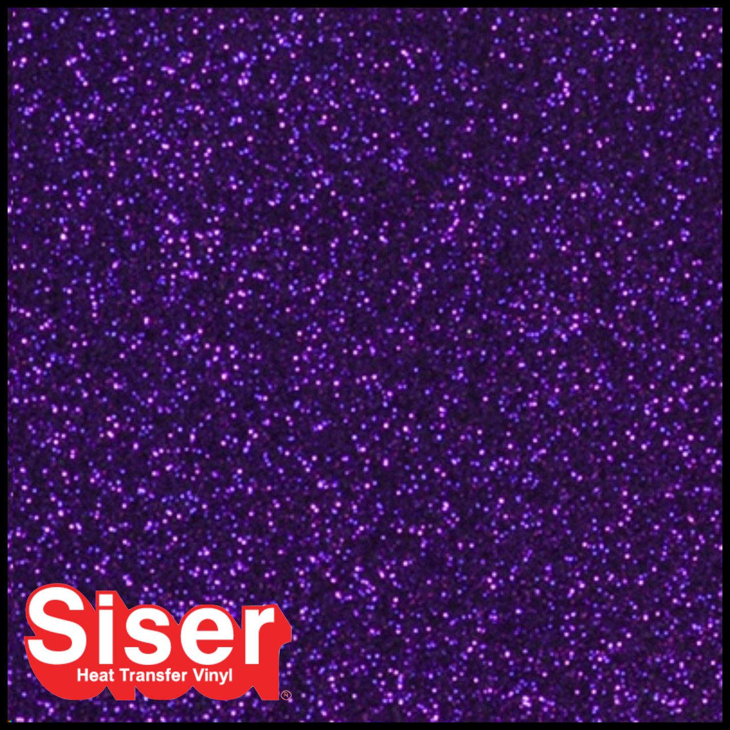 SISER® GLITTER Heat Transfer Vinyl - PURPLE