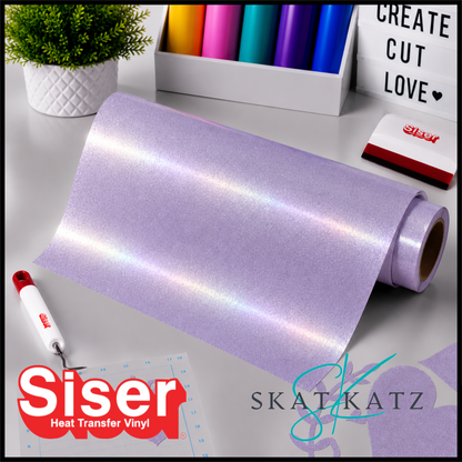 SISER DiamondDust® Heat Transfer Vinyl – Pastel Lilac