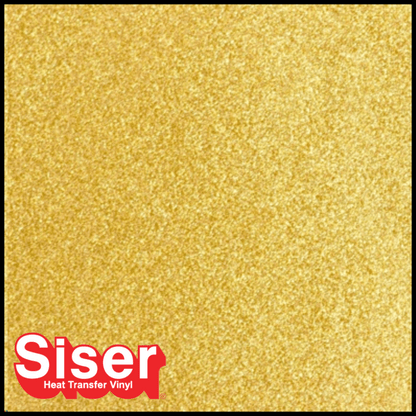 Siser® Heat Transfer Vinyl - Sparkle™ Gold Star