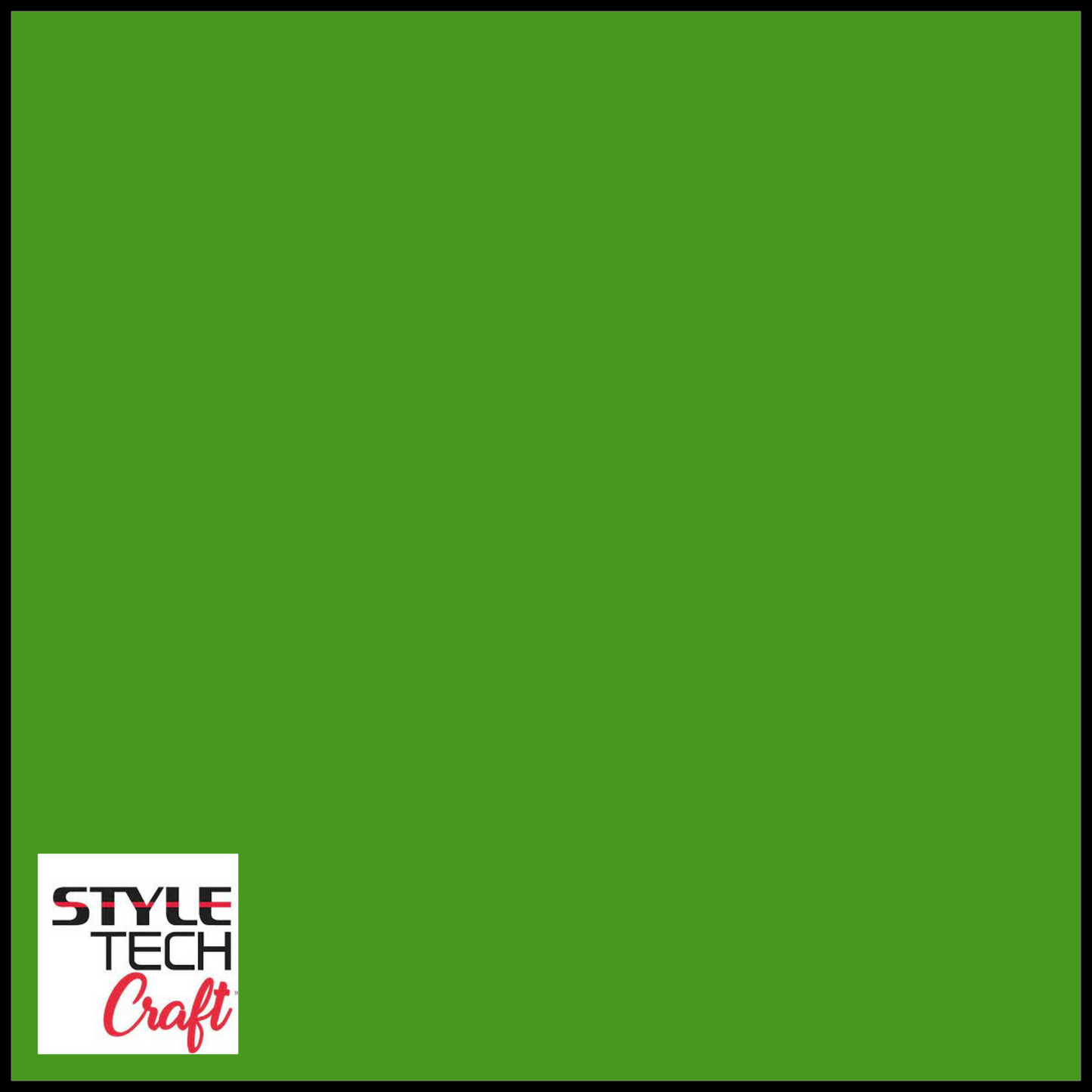 Styletech - Matte Removable Adhesive Vinyl - Lime Tree