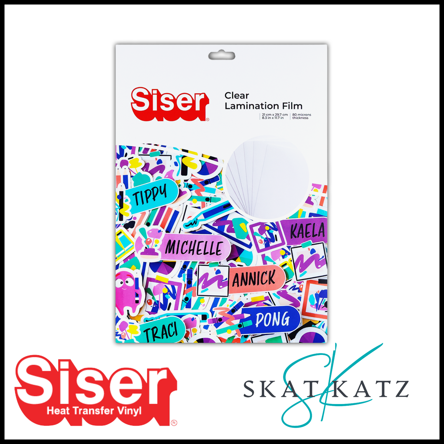 Siser™ - Clear Lamination Film - A4 50pack