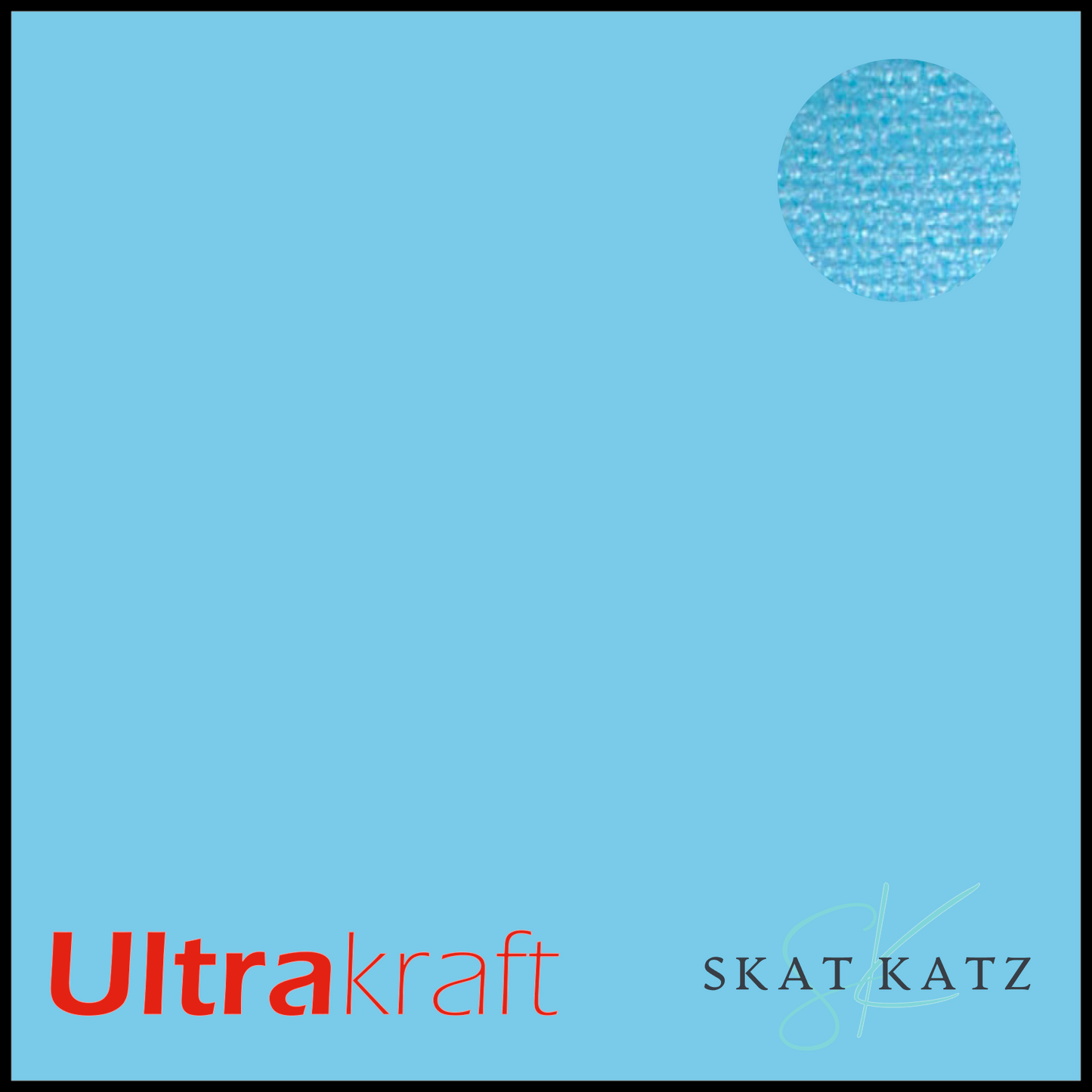 UltraKraft Premium Pearlised Textured Cardstock - Tahitian Skies