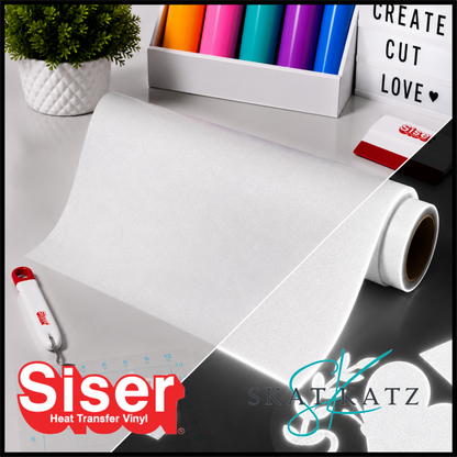 Siser EASY REFLECTIVE Heat Transfer Vinyl - White