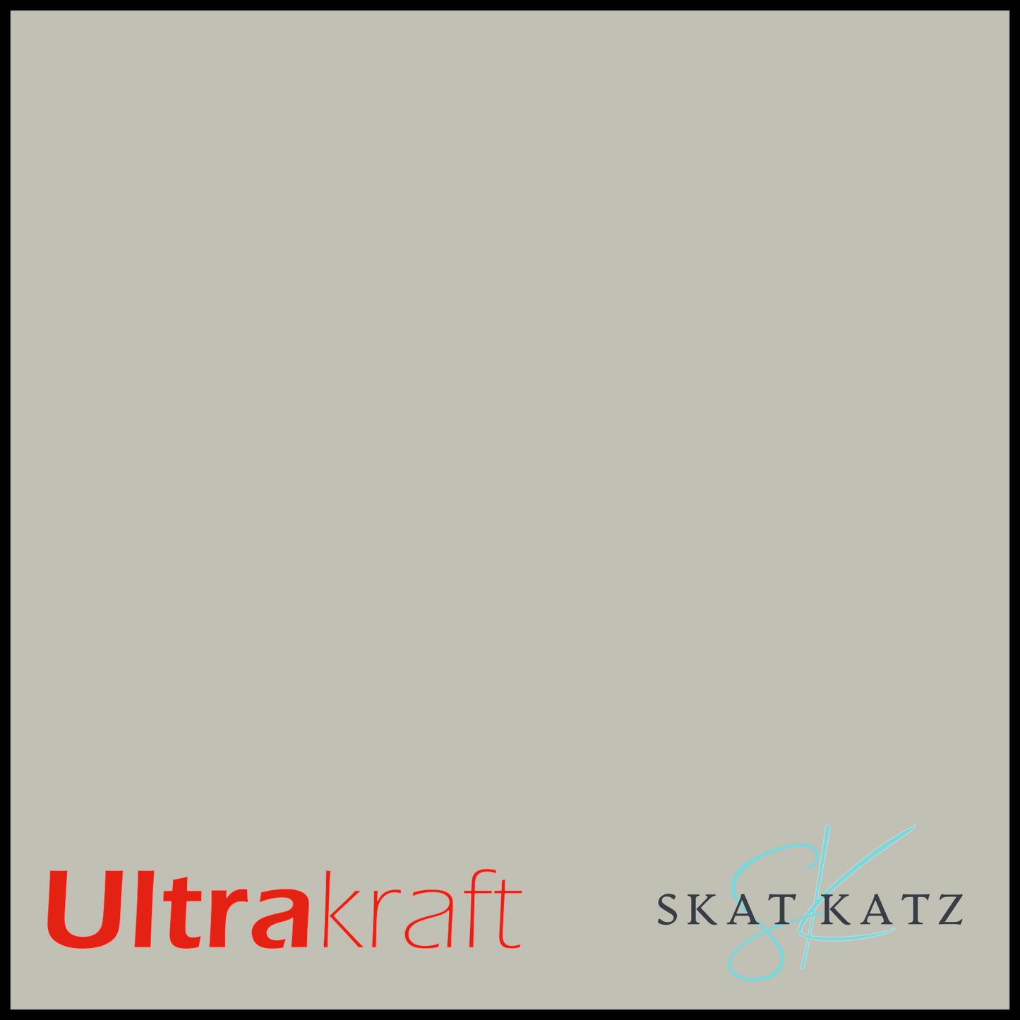 UltraKraft Premium Textured Card Stock - Ash