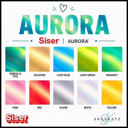Siser Curated Colour Palette - Aurora
