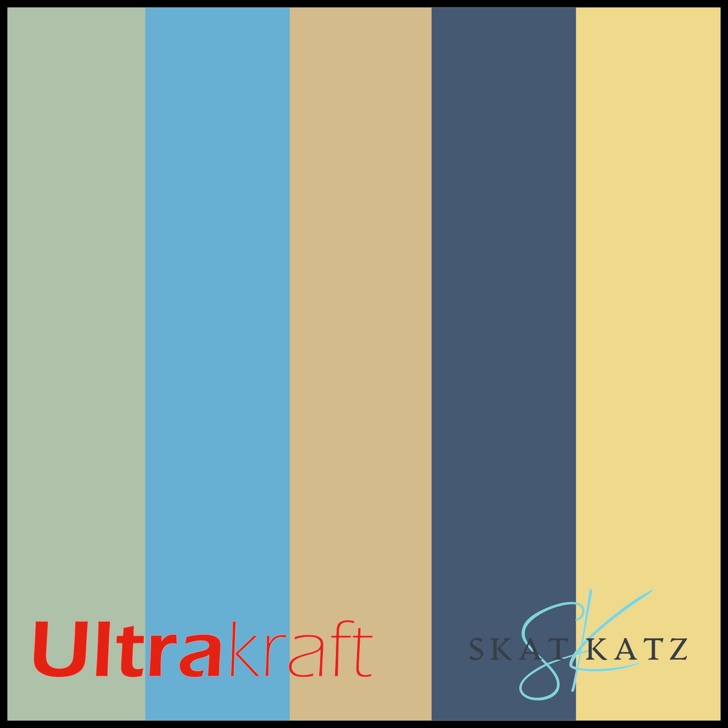 UltraKraft Premium Textured Card 10 Sheet Pack - Baby Boy
