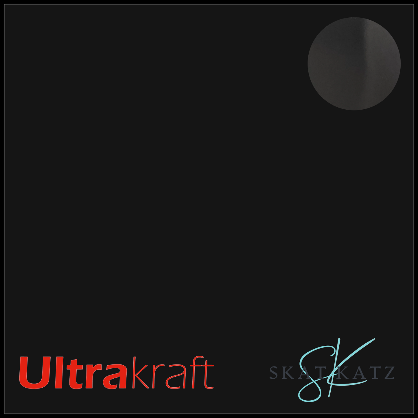 UltraKraft Premium Mirror Card 250gsm - Black