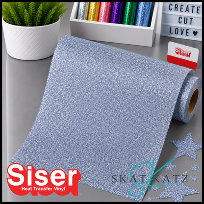 Siser® Heat Transfer Vinyl - Sparkle™ Blue Jeans