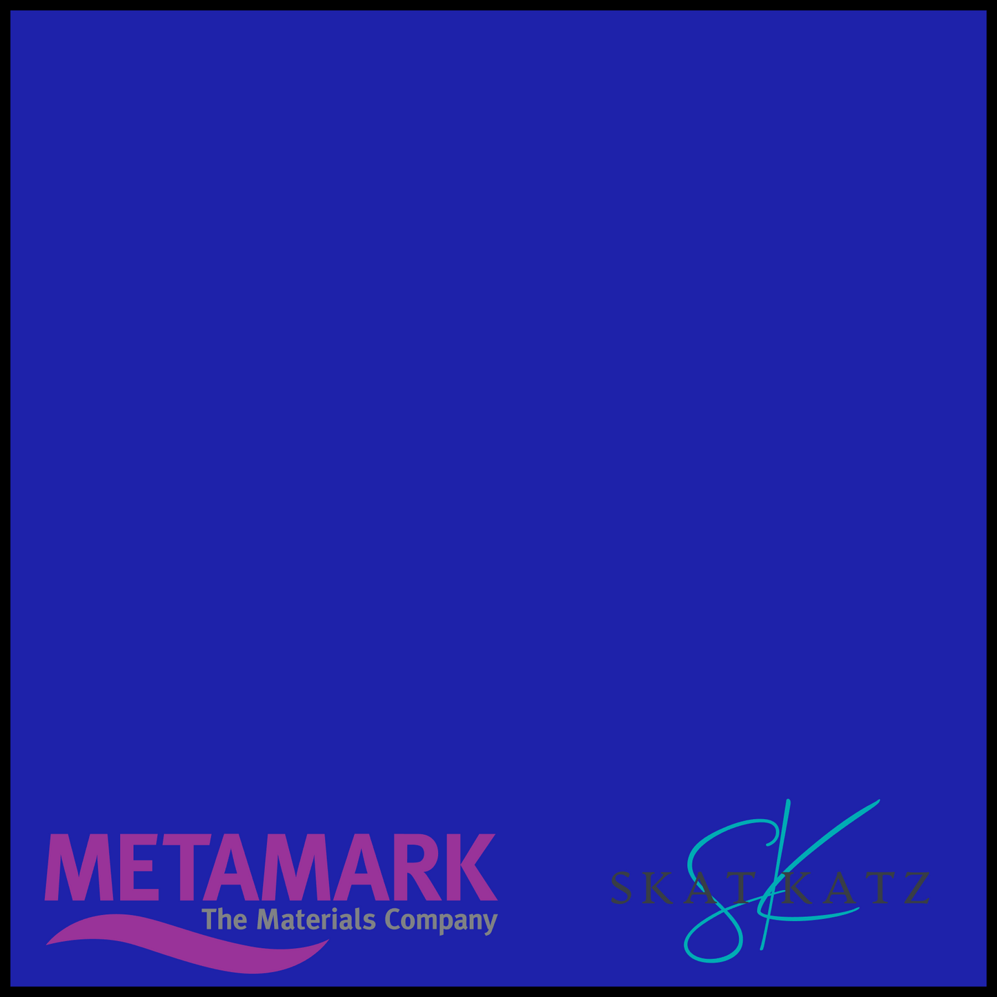 Metamark M7 Vinyl - Bright Blue