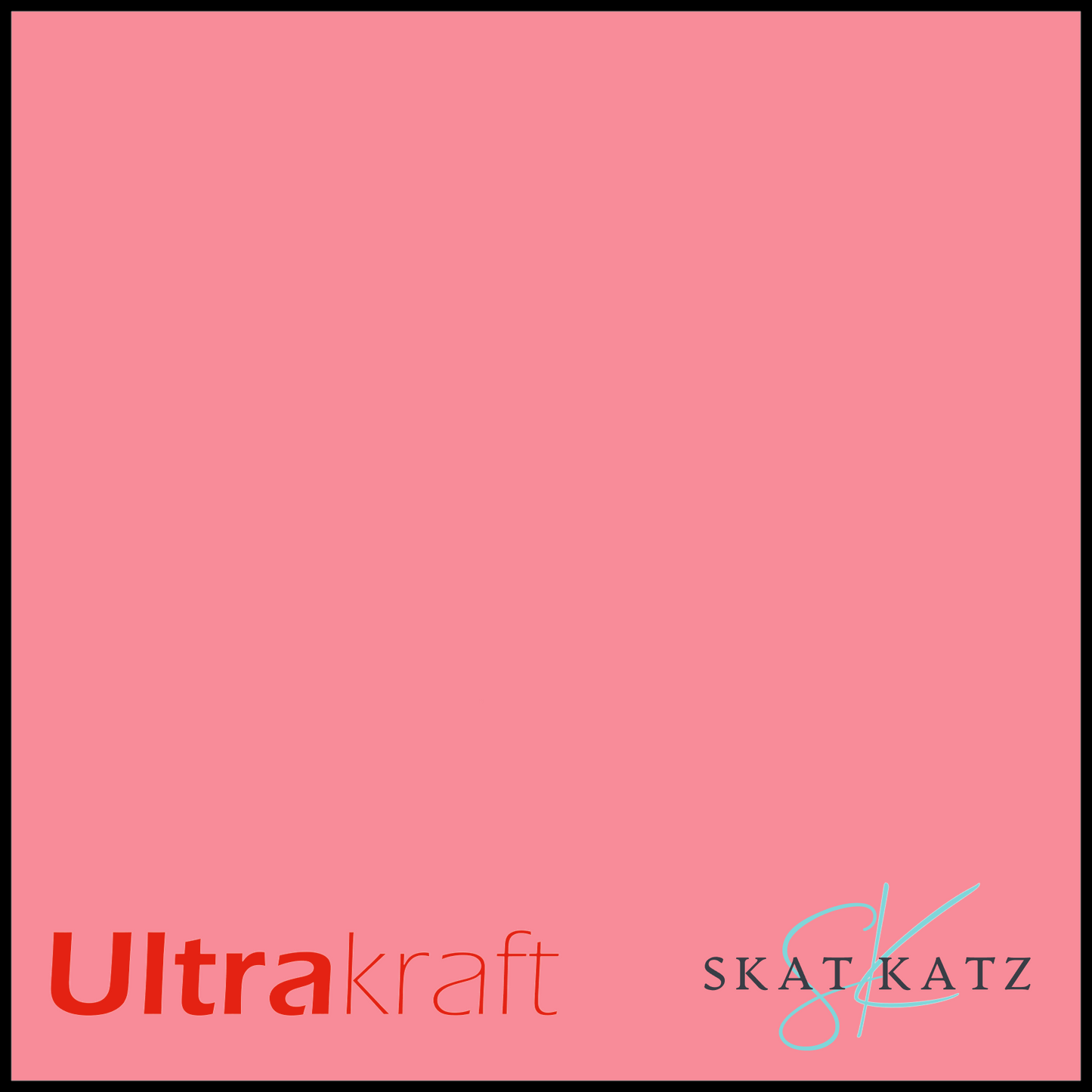 UltraKraft Premium Textured Card Stock - Bubble Gum