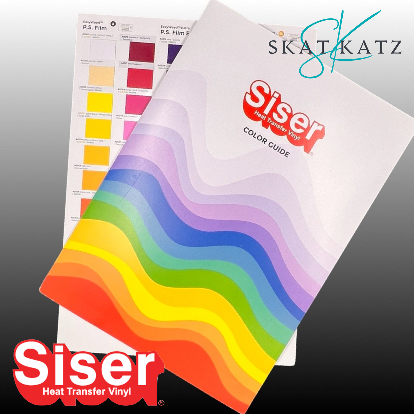 Siser Heat Transfer Vinyl Colour Guide