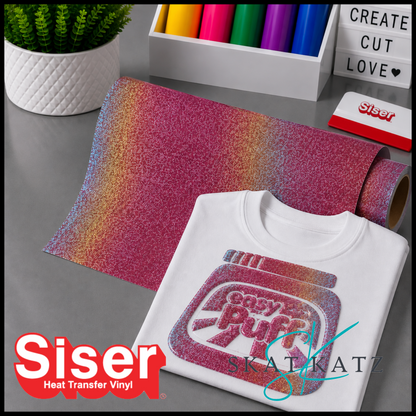 Siser® Easy Puff Glitter - Cinnamon Rose