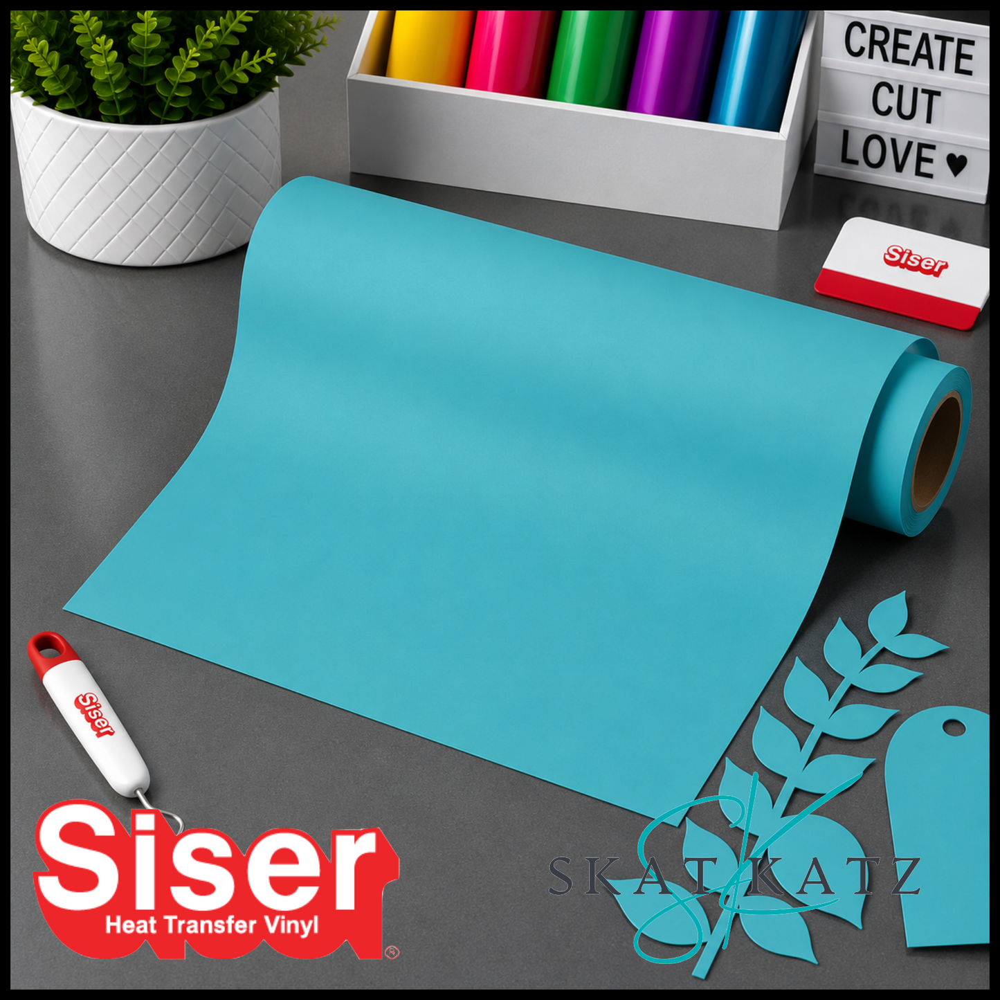 SISER EasyWeed® ECO STRETCH™ - COOL AQUA