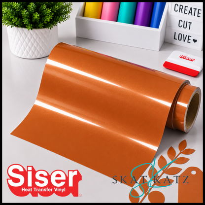 SISER EasyWeed® Heat Transfer Vinyl - ELECTRIC COPPER
