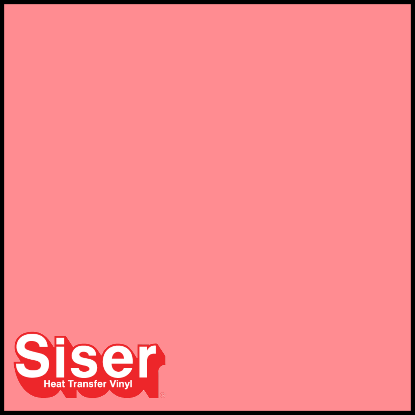 Siser Stretch Heat Transfer Vinyl - Coral