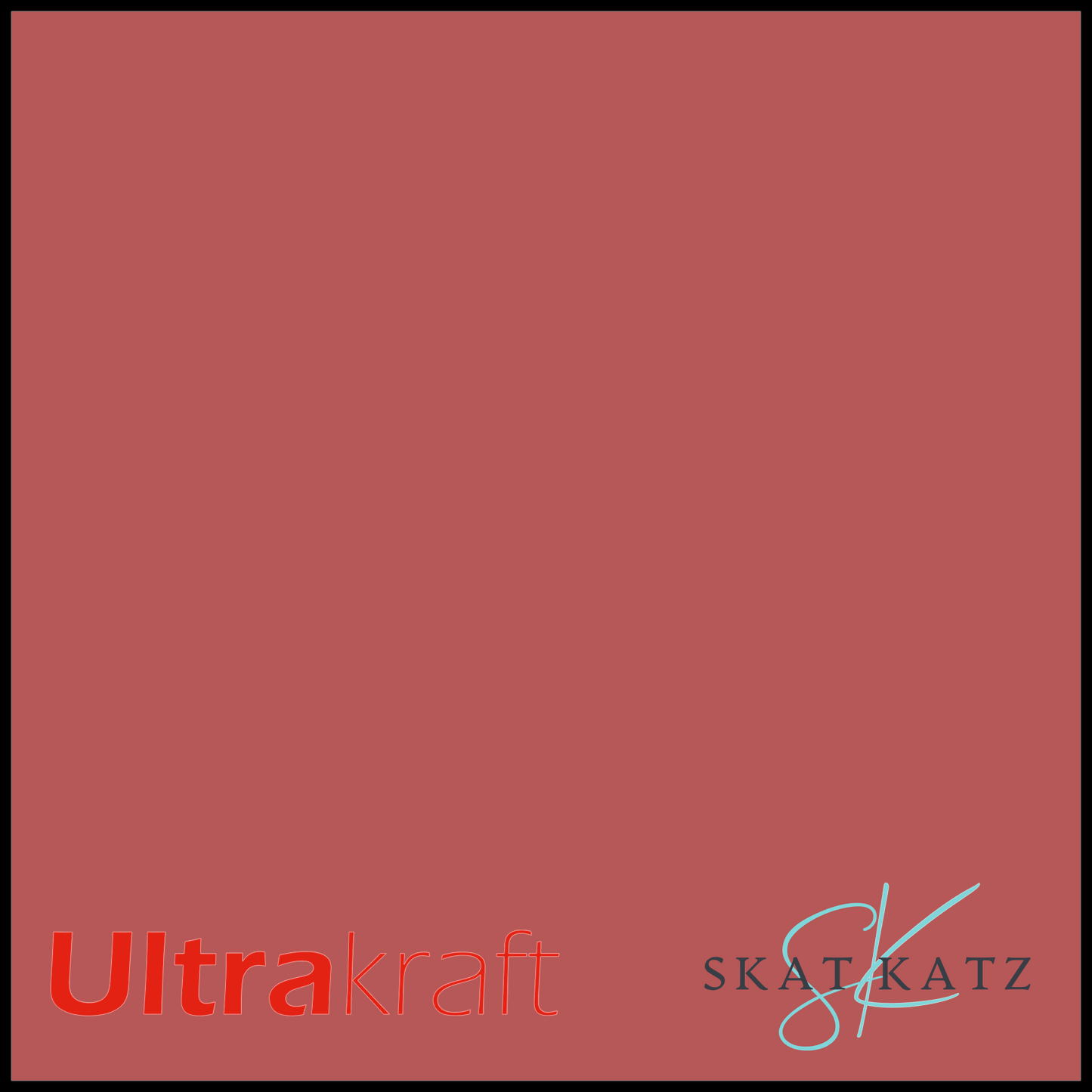 UltraKraft Premium Textured Card Stock - Cranberry