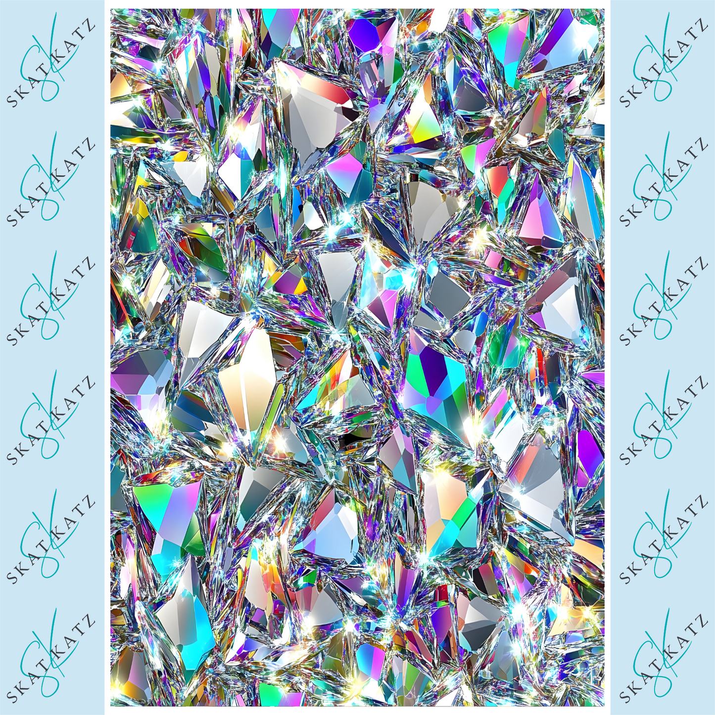 Inkfusible A4 Sheet - Crystal #1