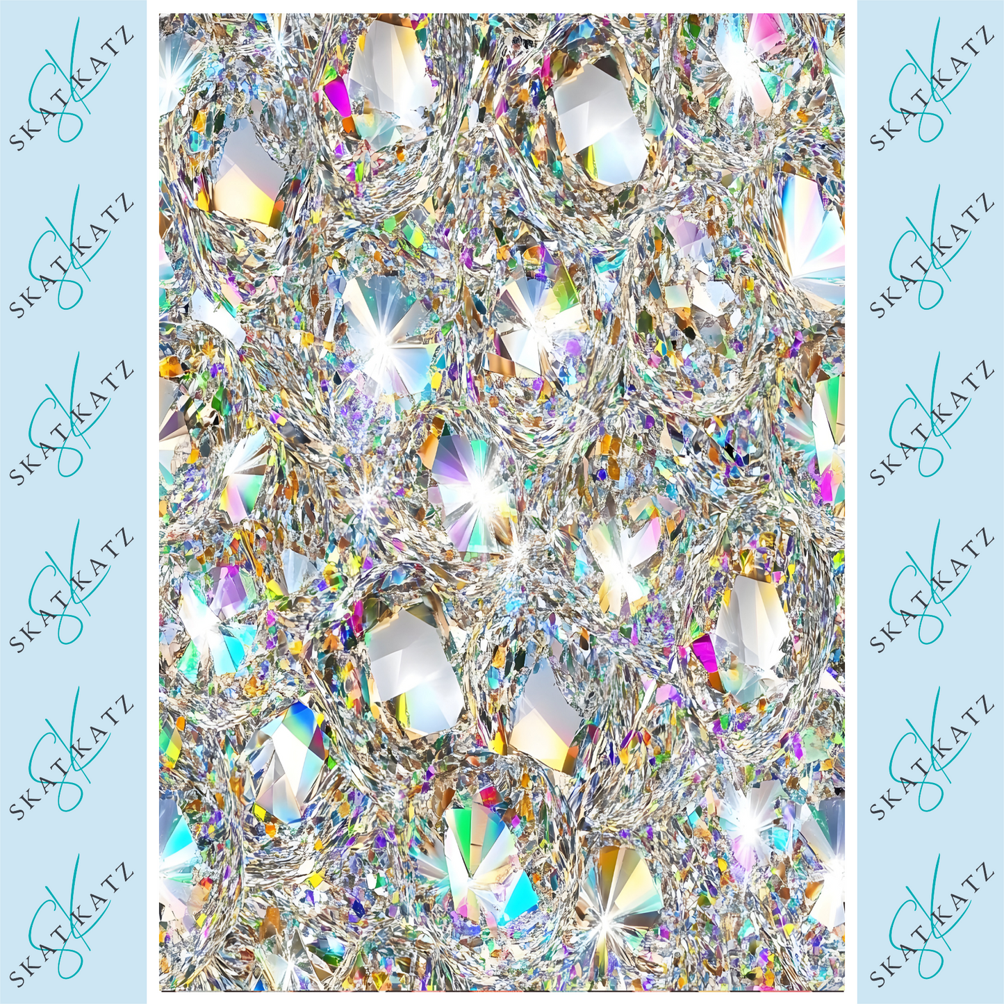 Inkfusible A4 Sheet - Crystal #2