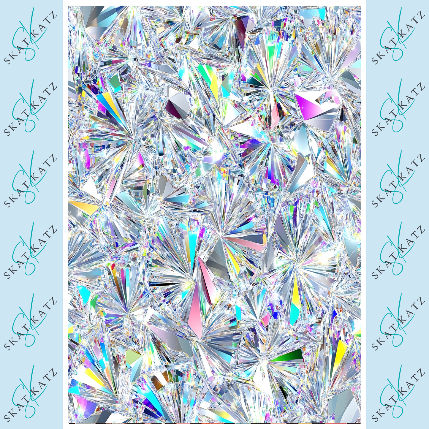 Inkfusible A4 Sheet - Crystal #3