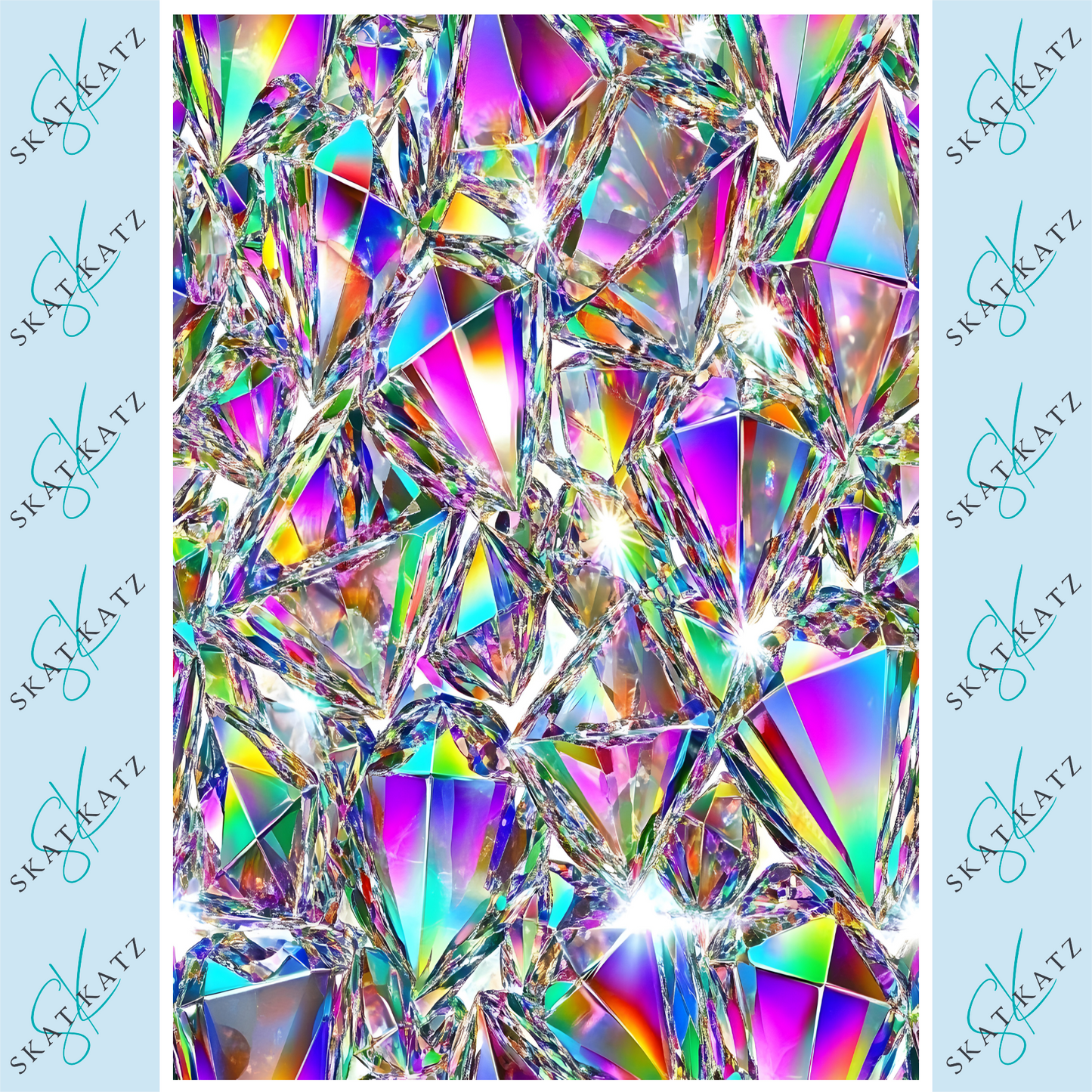 Inkfusible A4 Sheet - Crystal #4