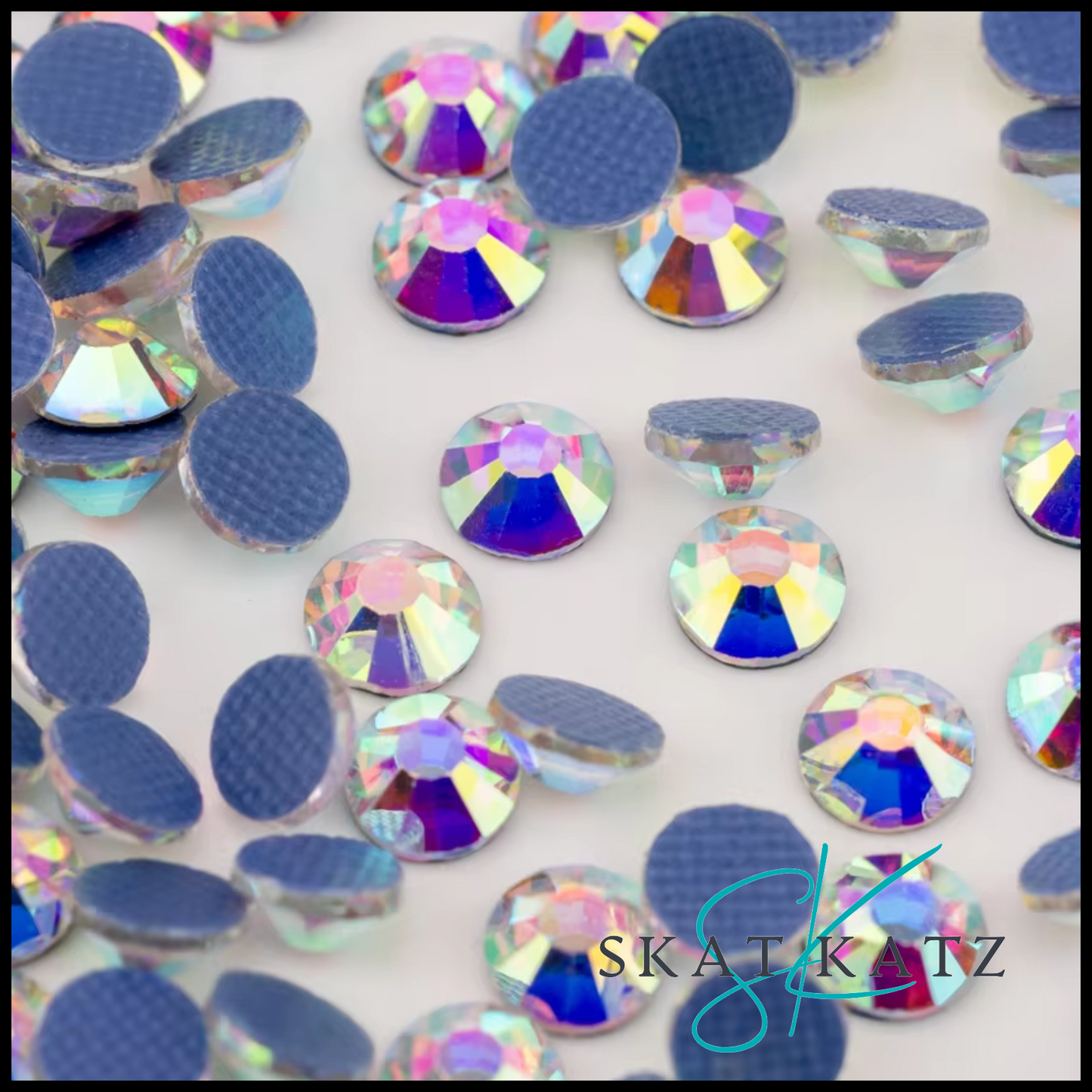 Hot Fix Strass Crystal Rhinestones - Crystal AB