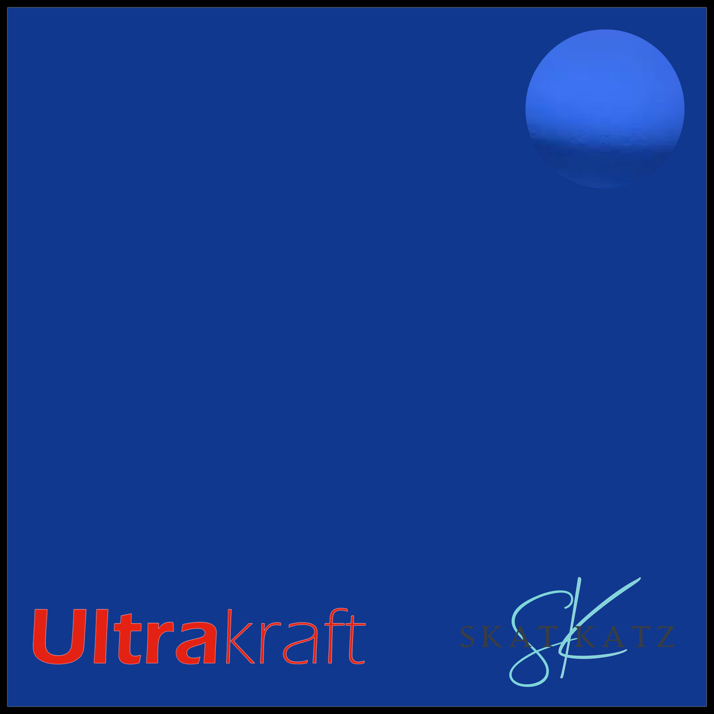 UltraKraft Premium Mirror Card 250gsm - Dark Blue