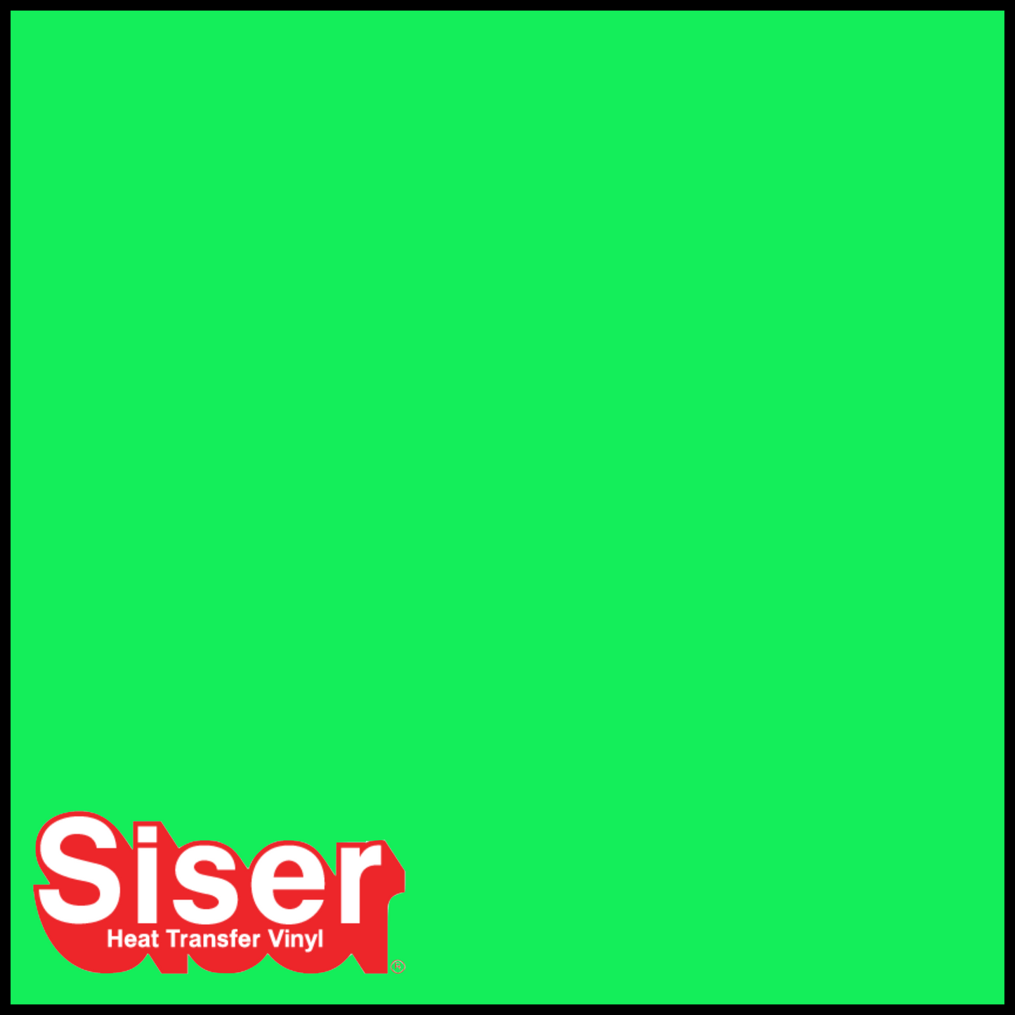 SISER Easy Glow® Heat Transfer Vinyl – Neon Green