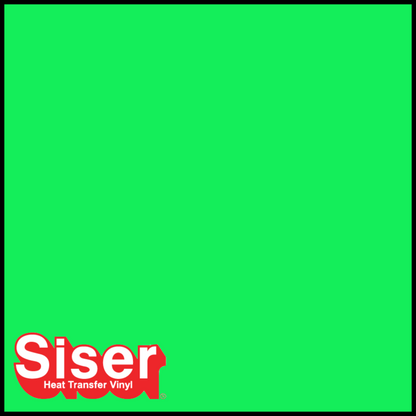 SISER Easy Glow® Heat Transfer Vinyl – Neon Green