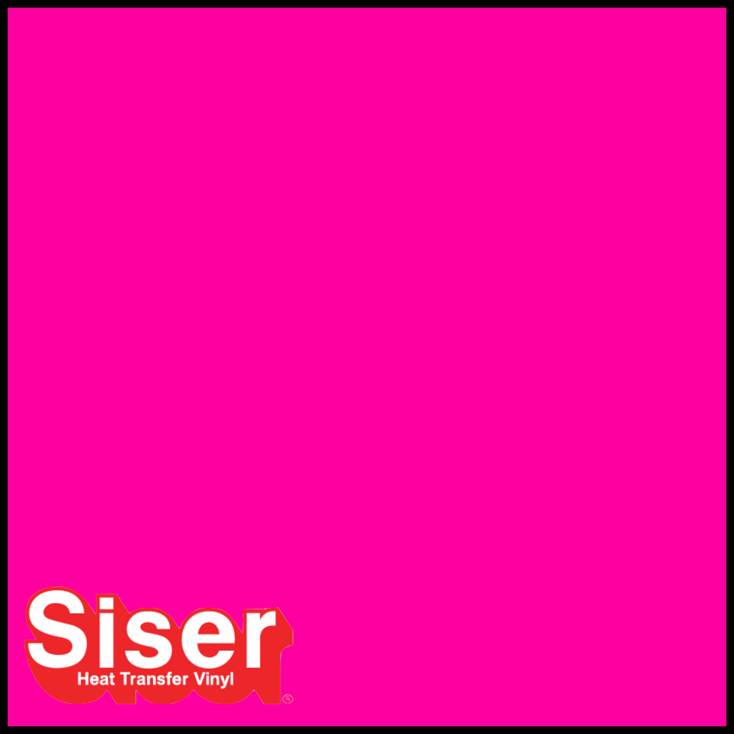 SISER Easy Glow® Heat Transfer Vinyl – Neon Pink