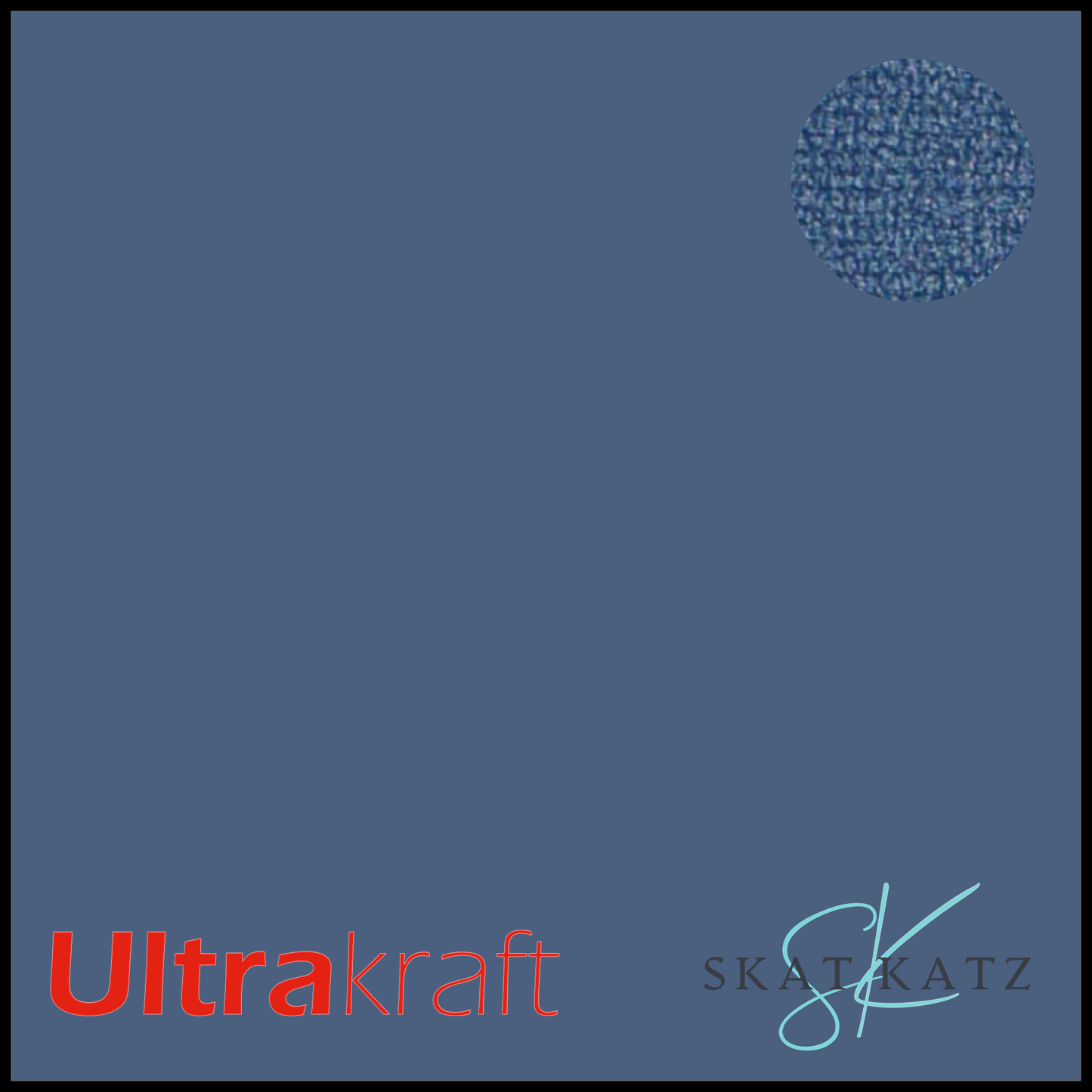 UltraKraft Premium Pearlised Textured Cardstock - Evening Skies