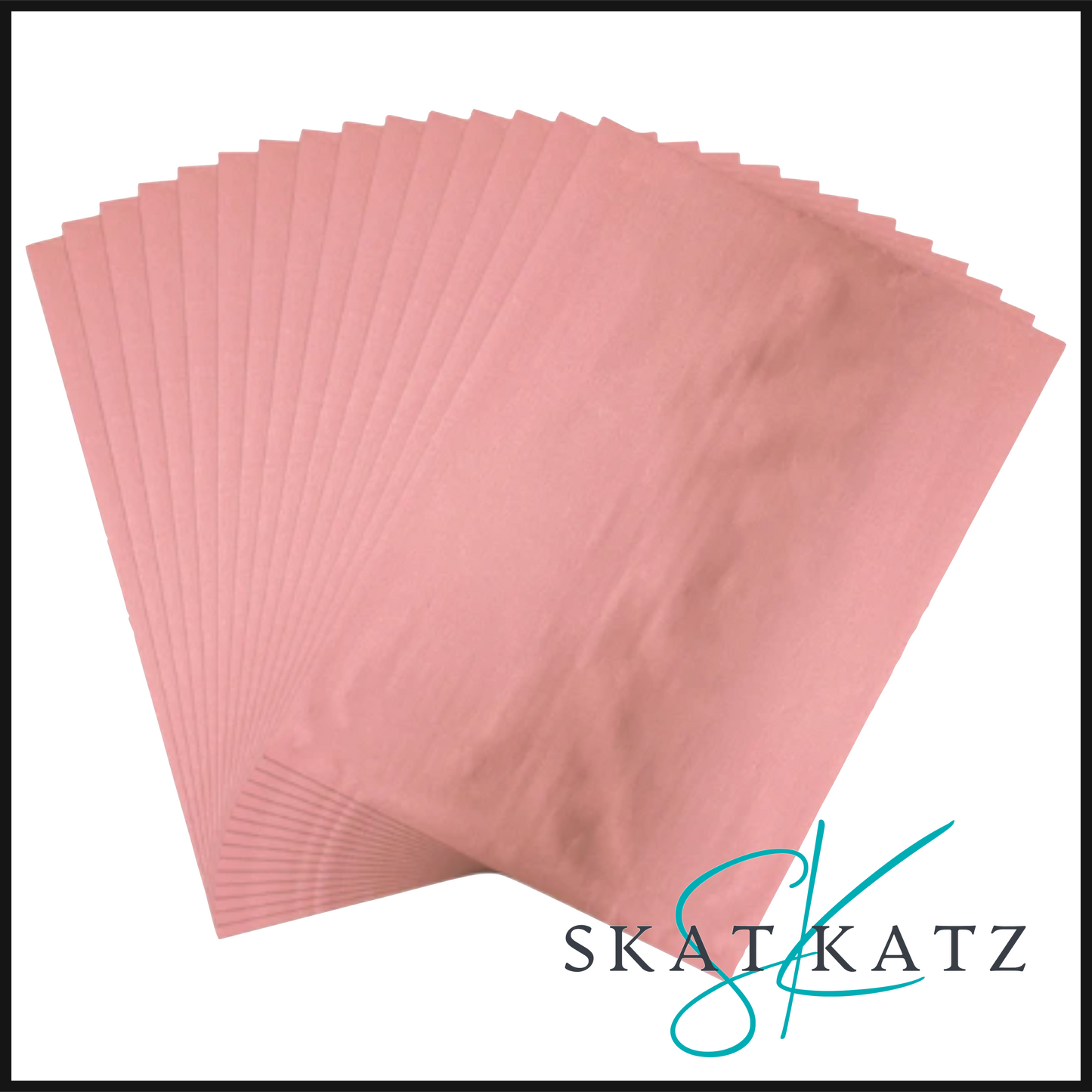 Heat Reactive Foil - A4 10pk - Pink Rose