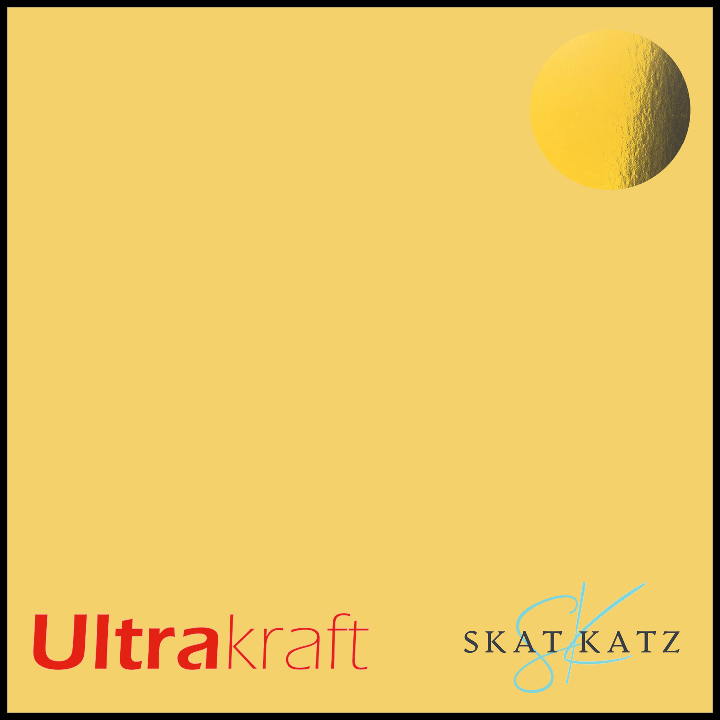 UltraKraft Premium Mirror Card 250gsm - Gold