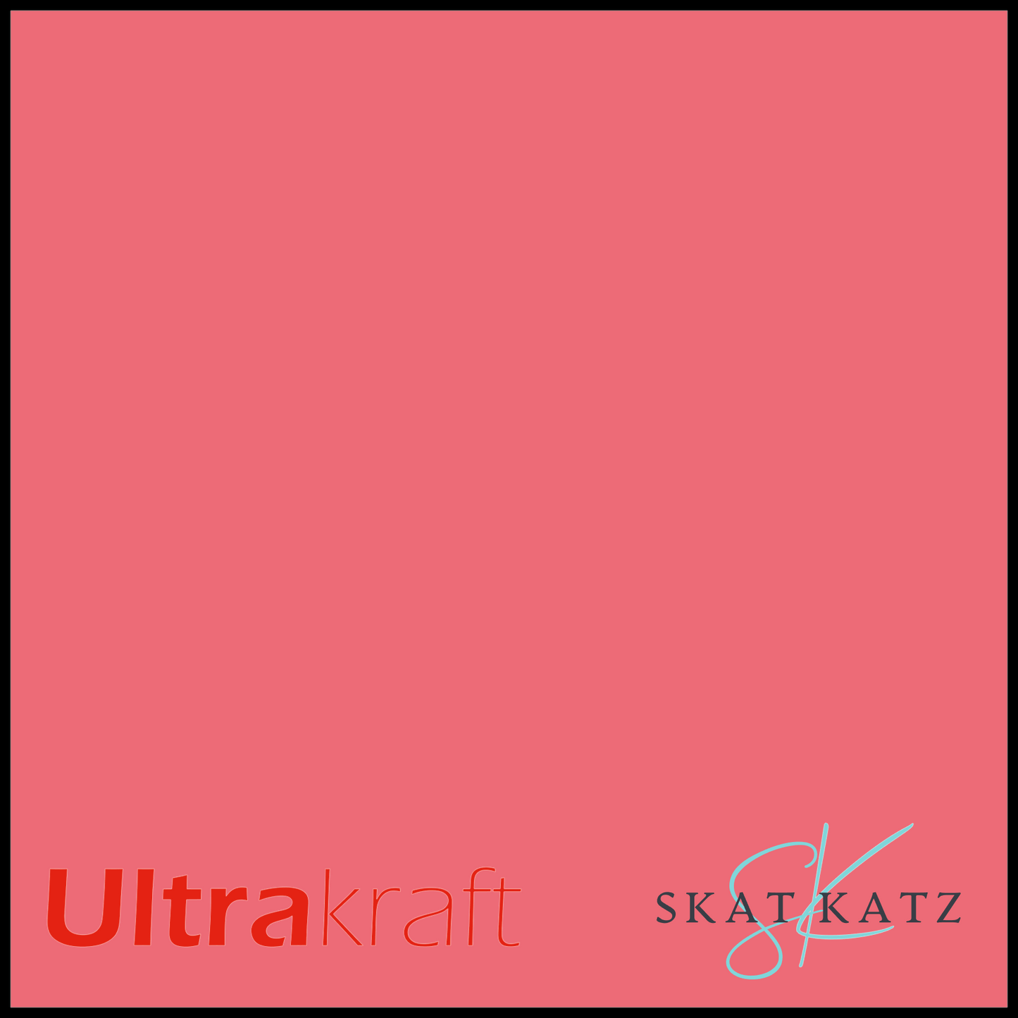UltraKraft Premium Textured Card Stock - Grapefruit
