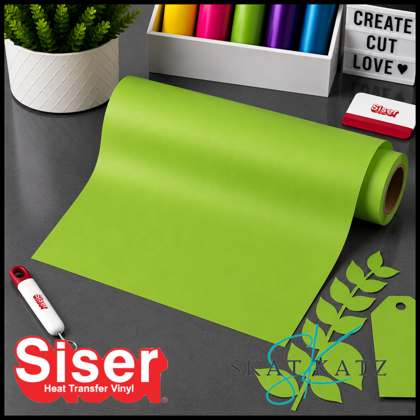 SISER EasyWeed® ECO STRETCH™ - GREEN APPLE