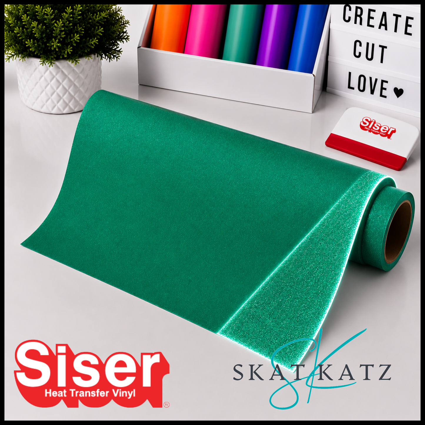 Siser® Heat Transfer Vinyl - REFLEX® Green