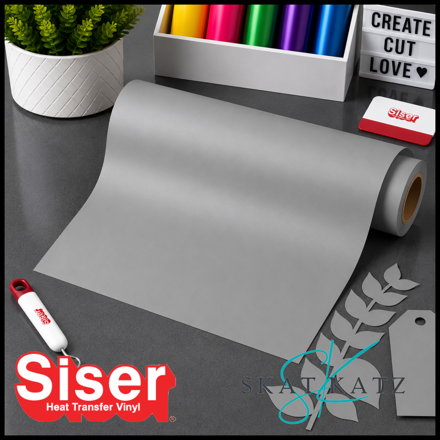 SISER EasyWeed® ECO STRETCH™ - GREY