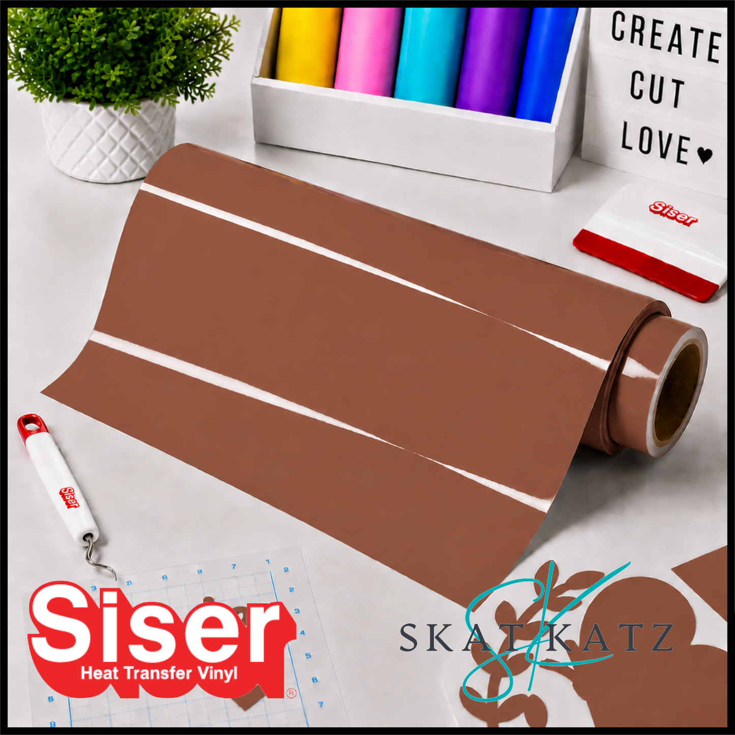 SISER EasyWeed® Heat Transfer Vinyl - HAZELNUT