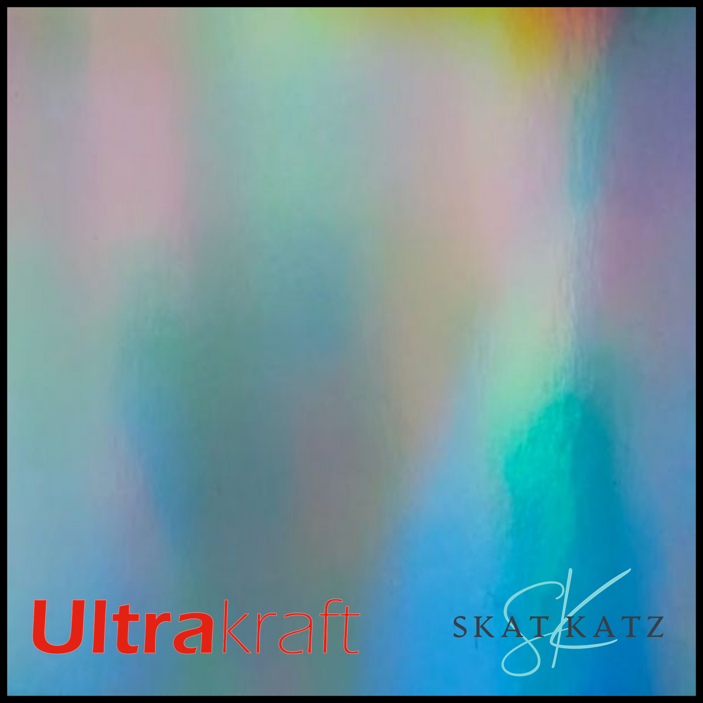 UltraKraft Premium Mirror Card 250gsm - Holographic Silver