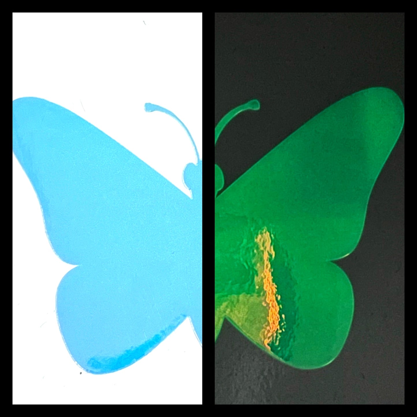 Ultrakraft Adhesive Vinyl - Glow In The Dark - Chameleon White Glow