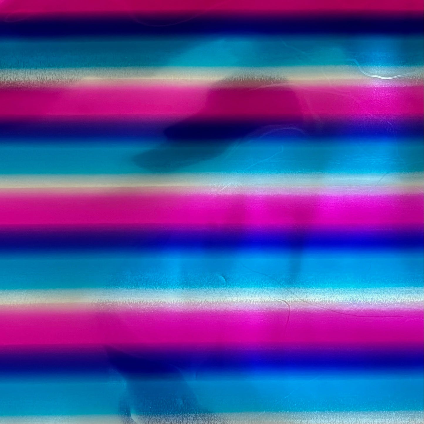 UltraFlex Heat Transfer Vinyl - Berry Stripe Foil