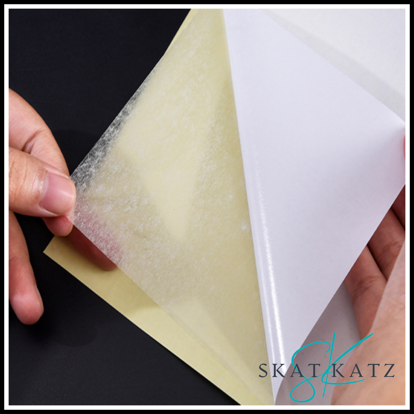 A4 Double Sided Adhesive Sheets - *JAC* paper - 10 pack