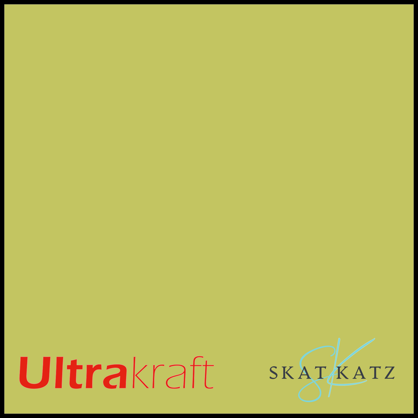 UltraKraft Premium Textured Card Stock - Citron