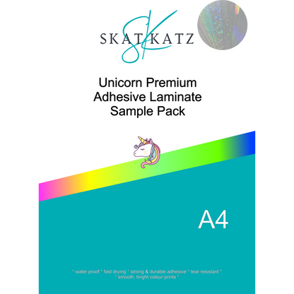 UltraKraft Adhesive Laminate A4 10 pack - Sampler Pack