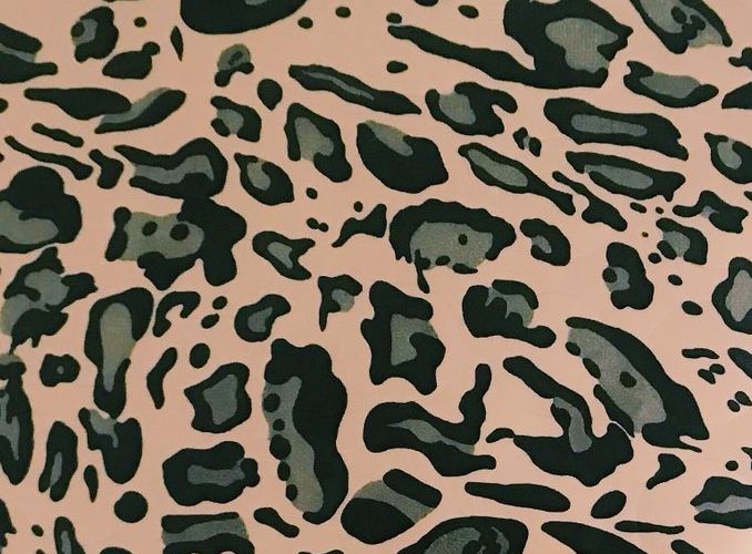 UltraFlex Heat Transfer Vinyl Flex Foil  - Leopard Gold