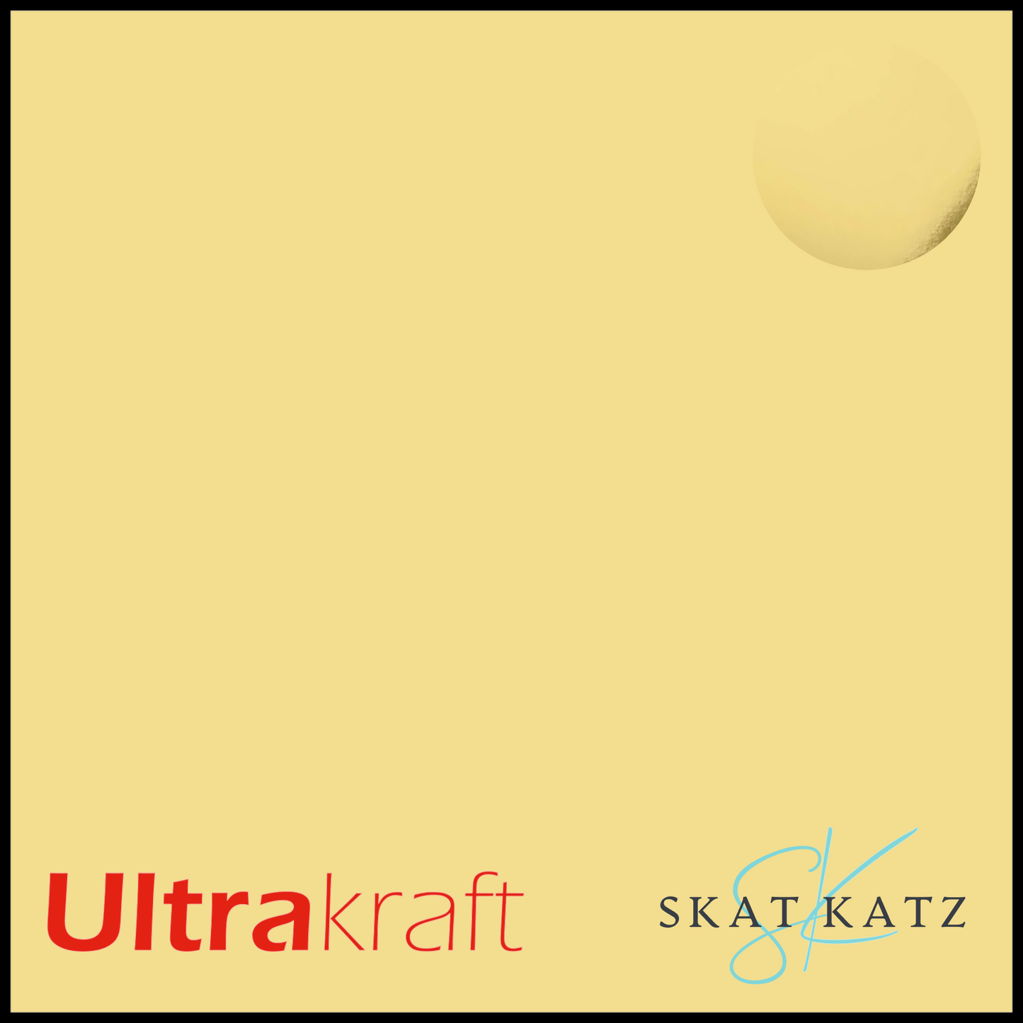 UltraKraft Premium Mirror Card 250gsm - Light Gold