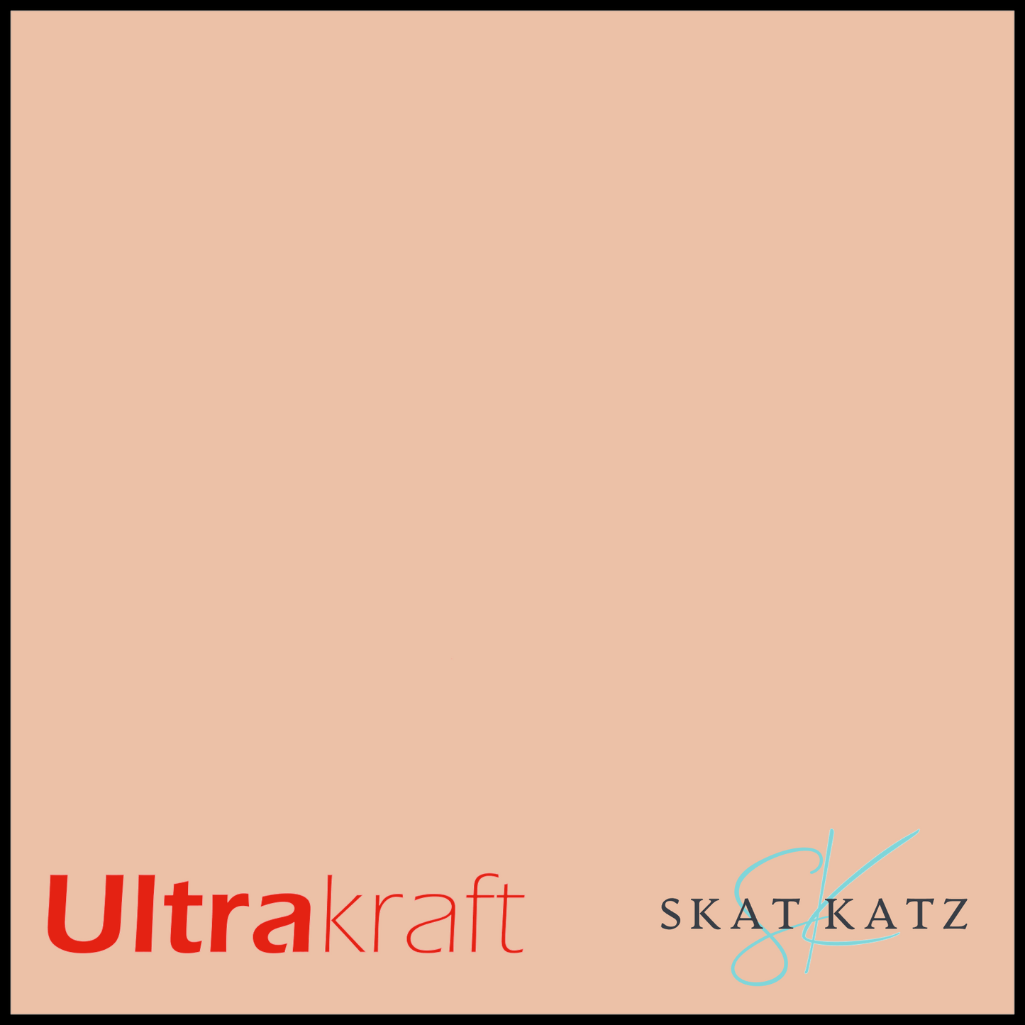 UltraKraft Premium Textured Card Stock - Light Peach