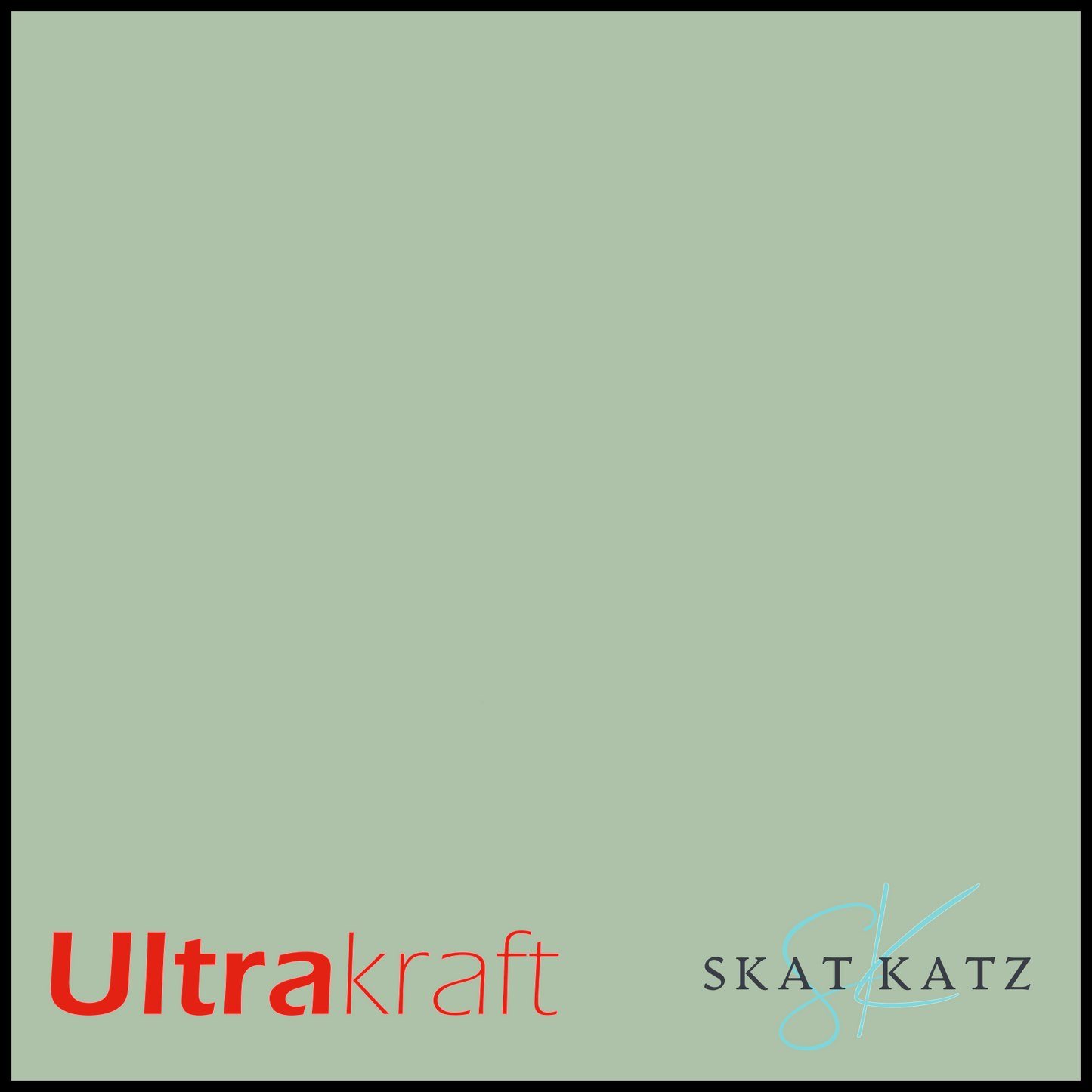 UltraKraft Premium Textured Card Stock - Light Sage